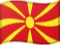 North Macedonia flag